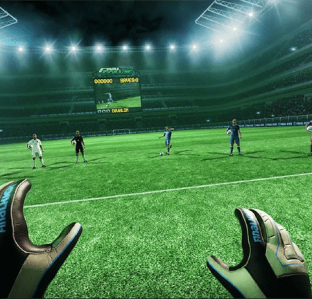 Final Kick VR - Virtual Reality free soccer game for Google Cardboard